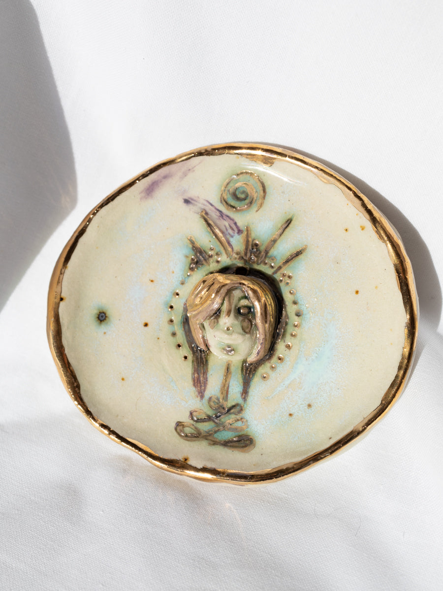 Räucherstäbchenhalter & Ritual Teller Wahi