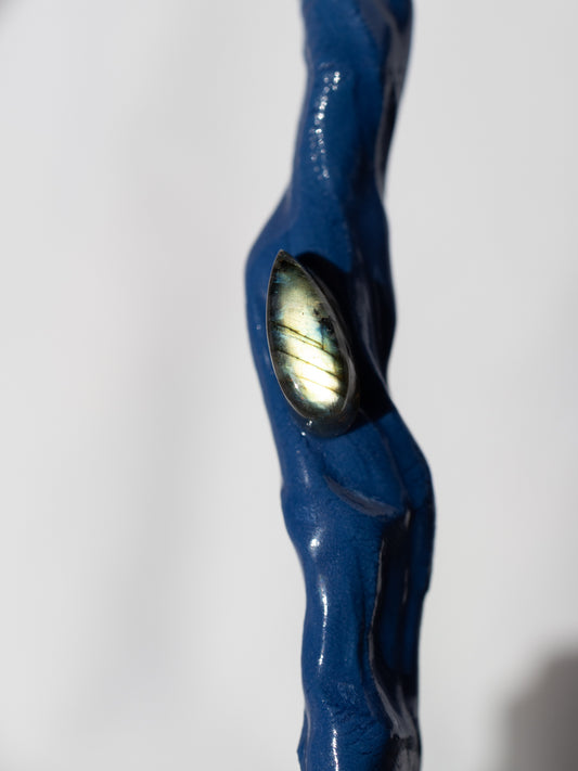 Ritual Löffel Labradorit-Rosenquarz