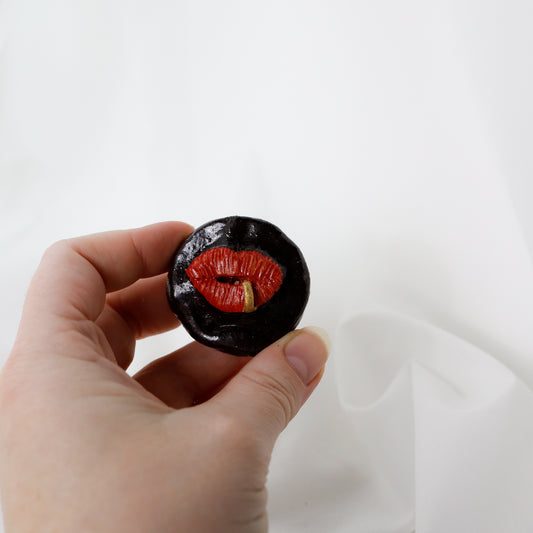 Räucherstäbchen-Halter Lips