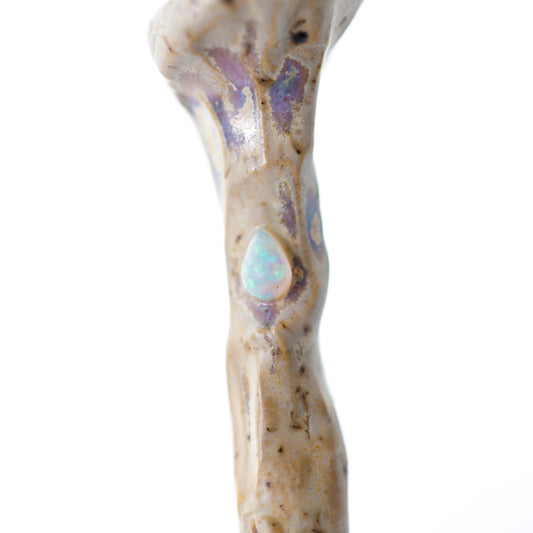 Manifestationslöffel Citrin mit Opal