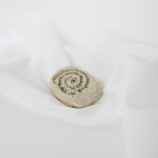 Räucherstäbchen-Halter Spirale Pebble II