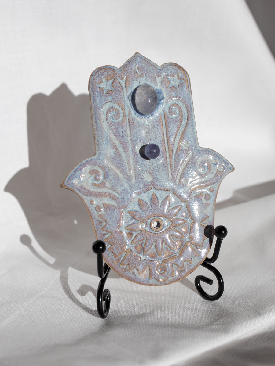 Räucherhalter Hamsa Hand Nr.2